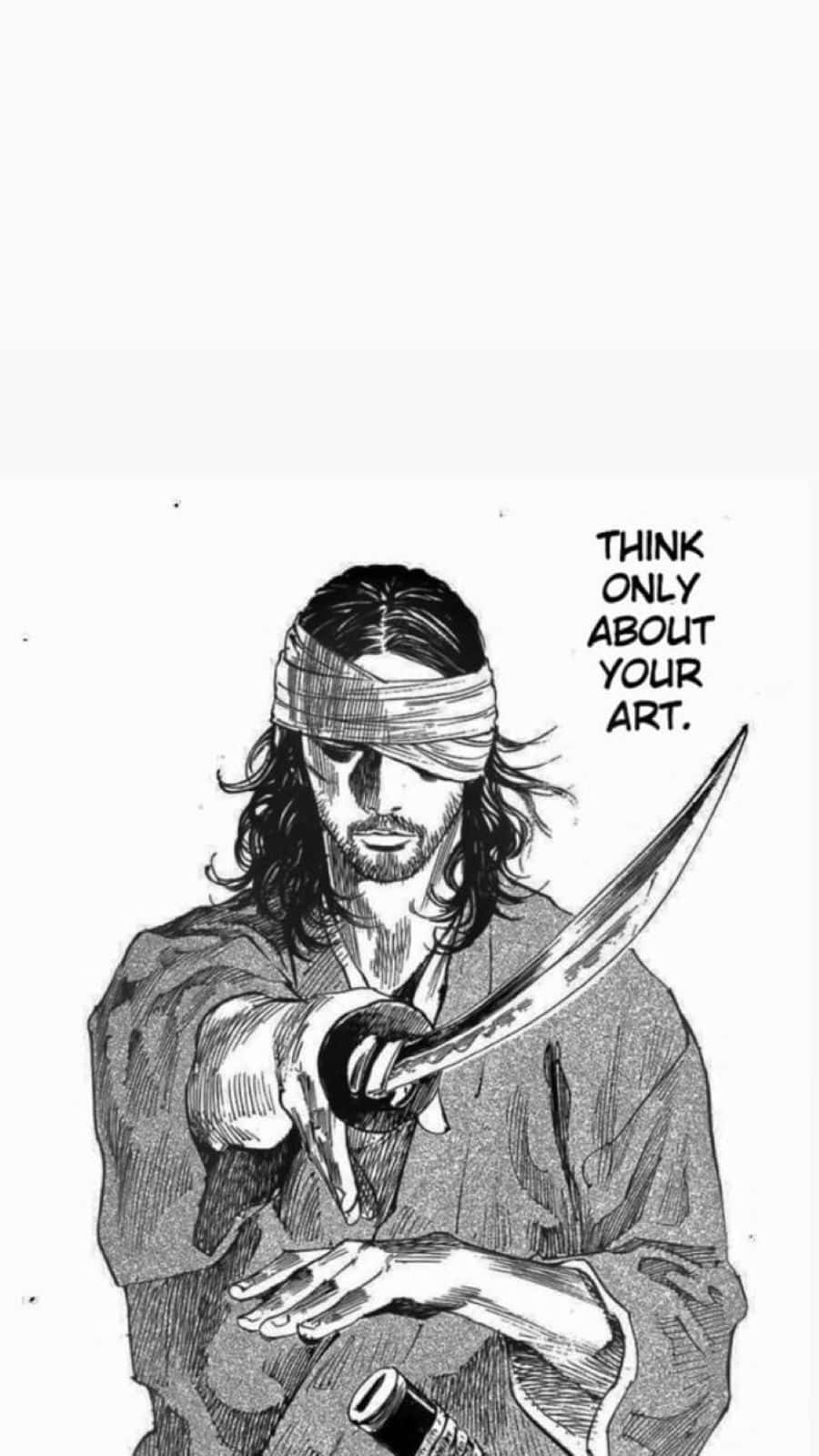 Vagabond Manga Art Focus Wallpaper