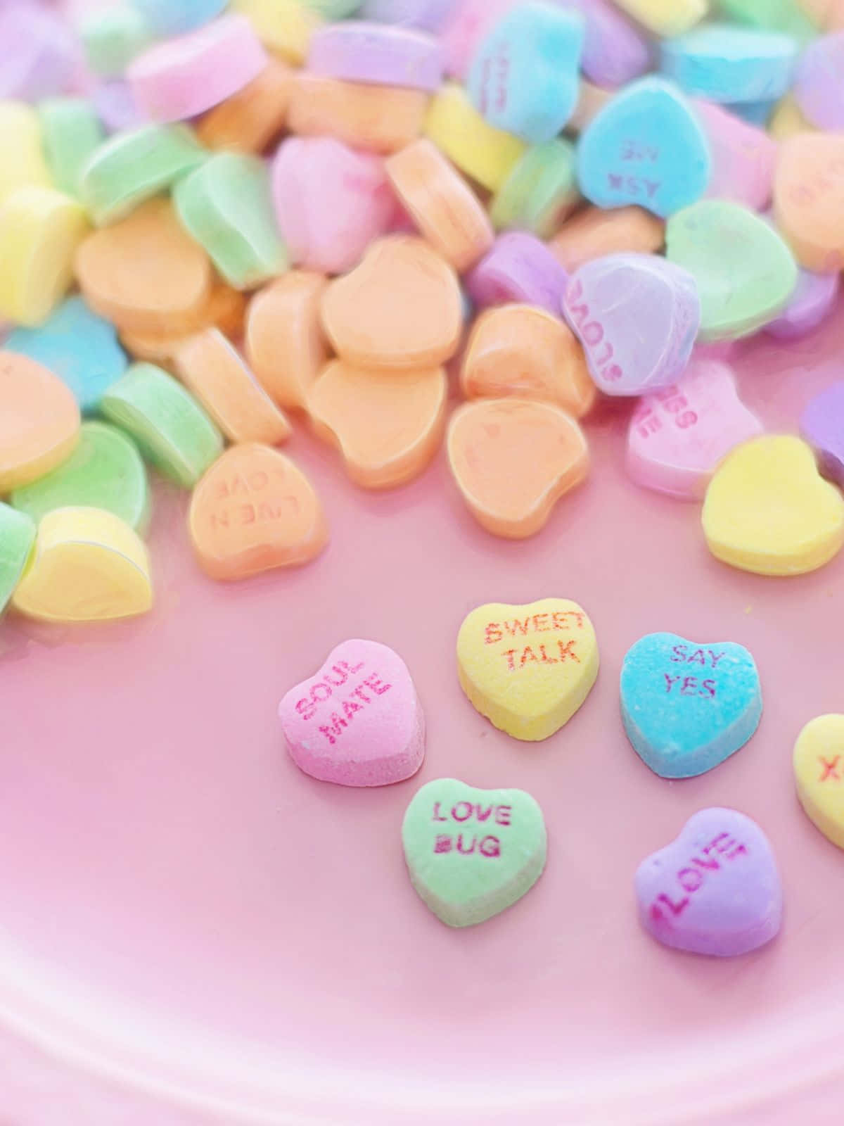 Valentine's Day Candy Wallpaper