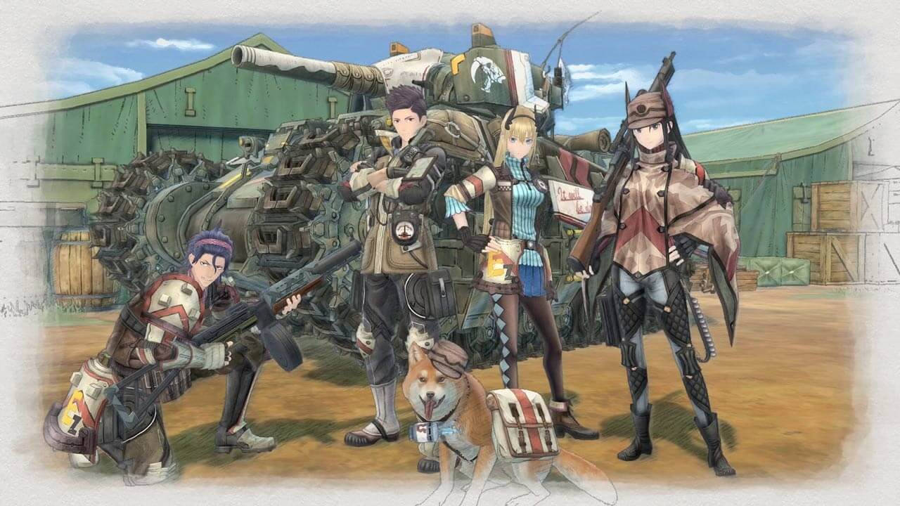 Valkyria Chronicles Military Squad Wallpaper