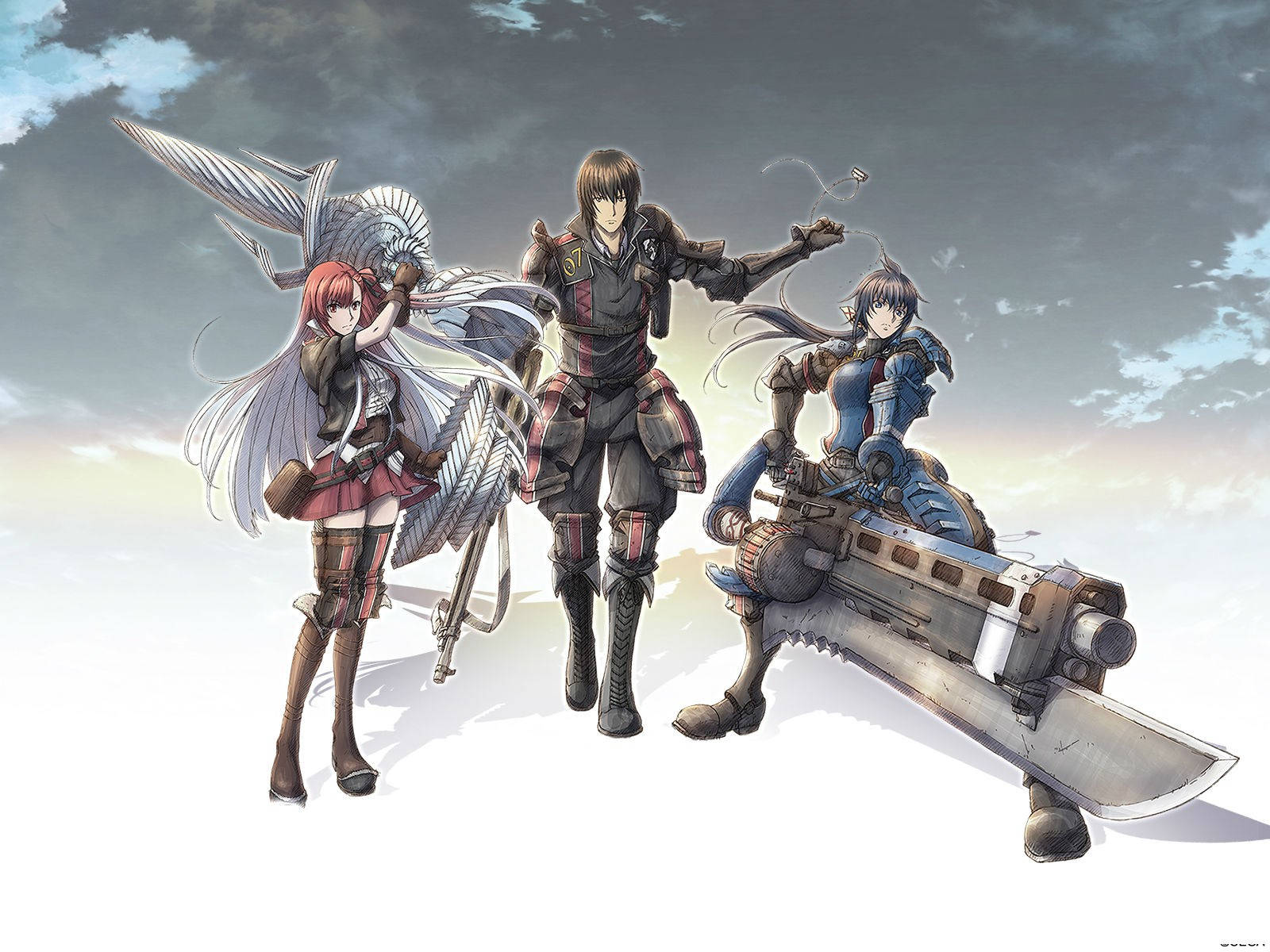 Valkyria Chronicles Trio Wallpaper