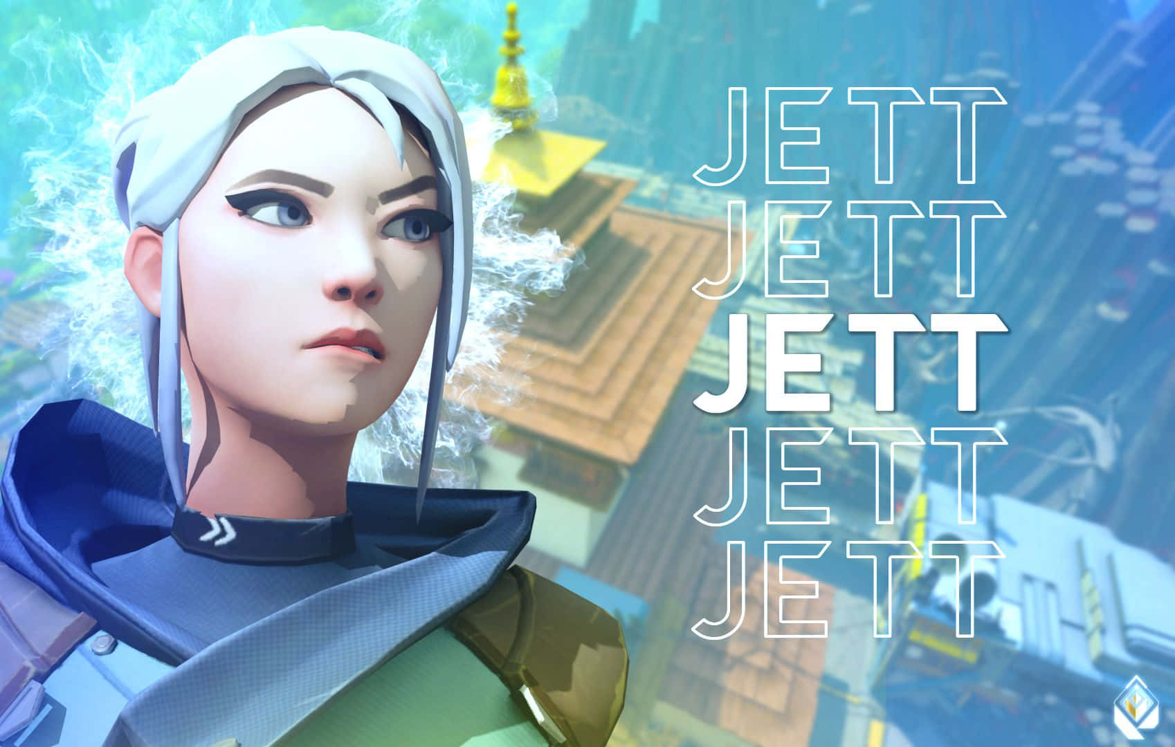 Valorant Jett Character Highlight Wallpaper