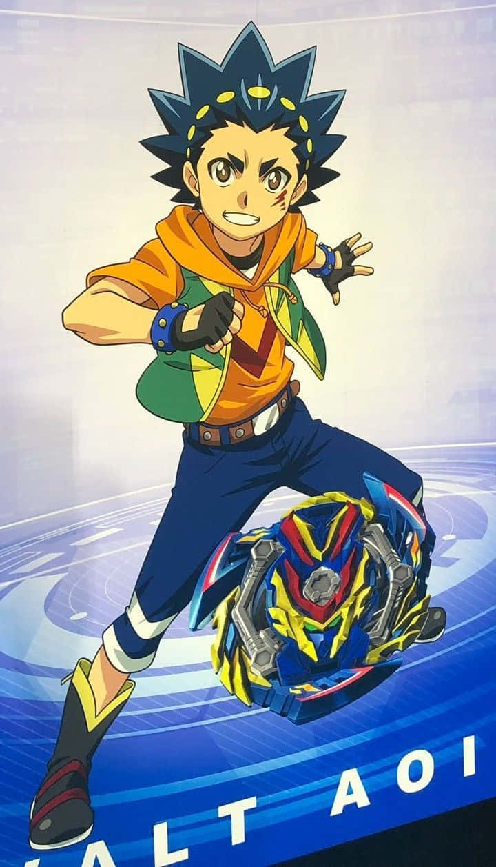 Valt Aoi Beyblade Burst Character Wallpaper