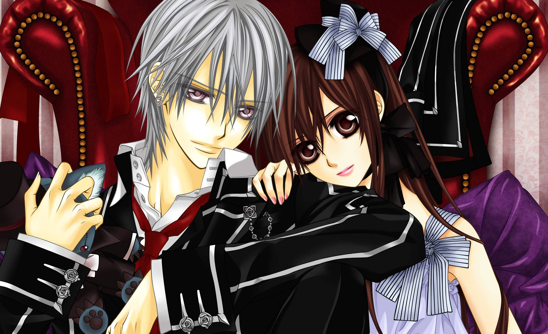 Vampire Knight Yuki Zero Smile Wallpaper