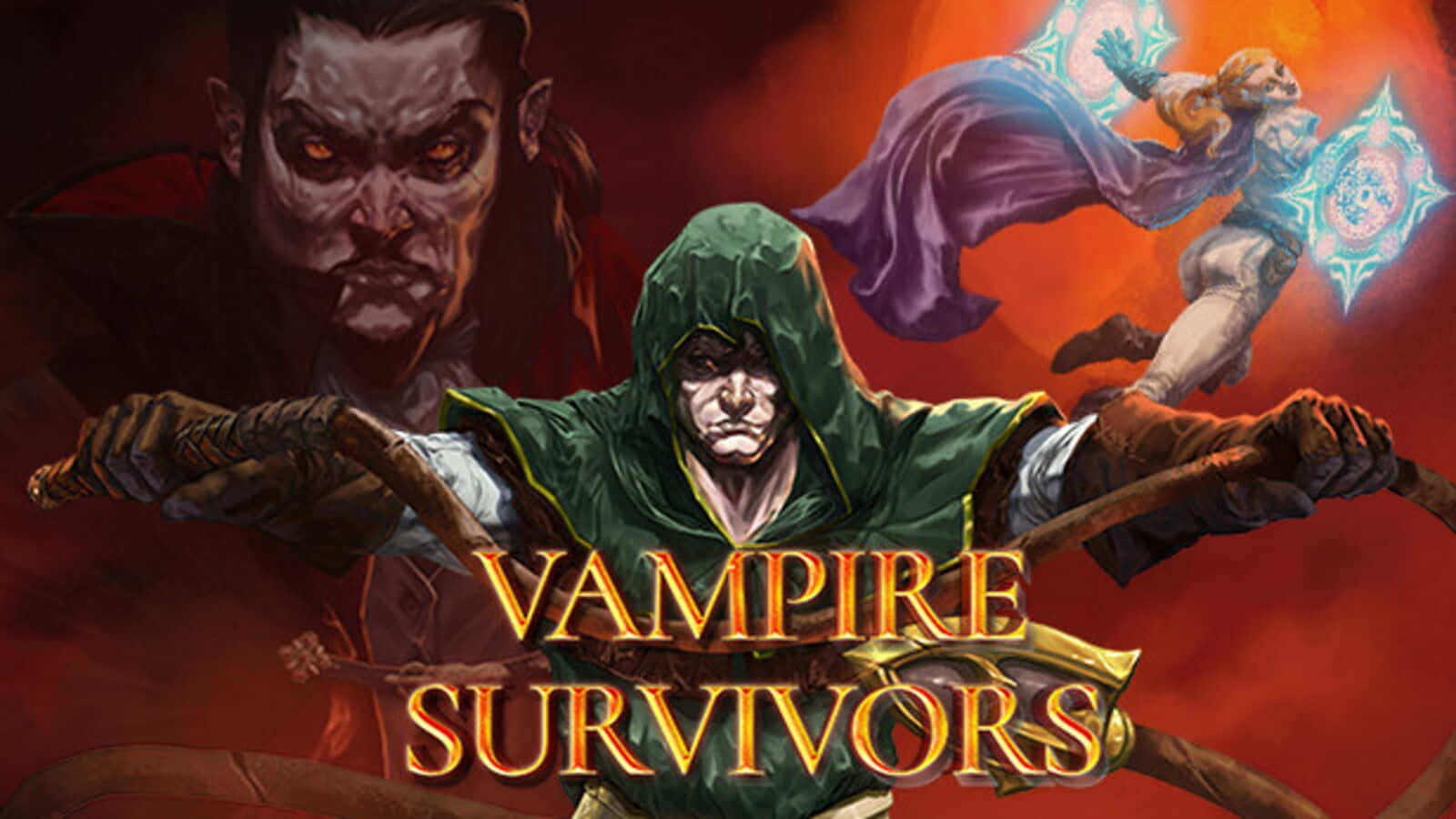 Vampire Survivors Game Artwork Wallpaper