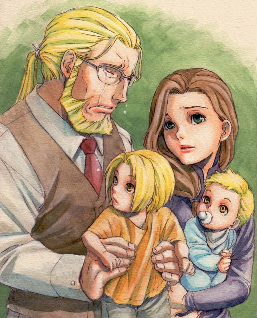 Van Hohenheim Reflecting On The Past Wallpaper