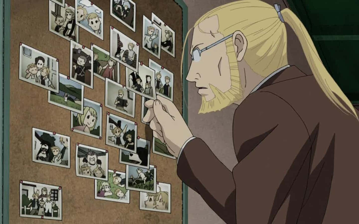 Van Hohenheim Standing Amidst A Mystical Forest Wallpaper