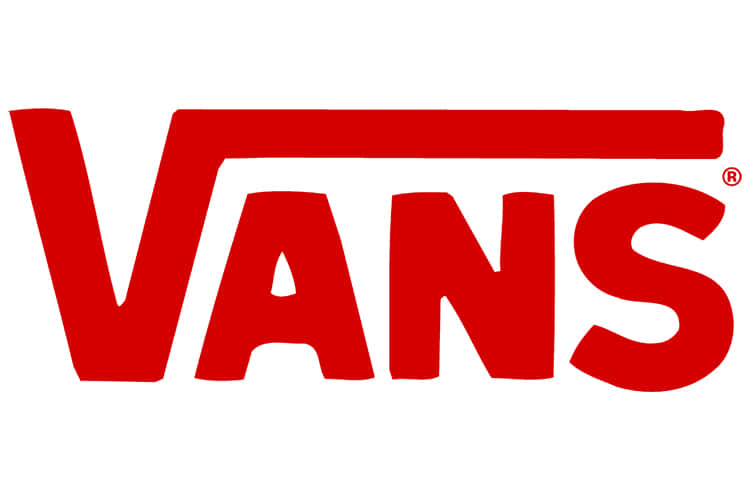 Vans Logo On A White Background Wallpaper