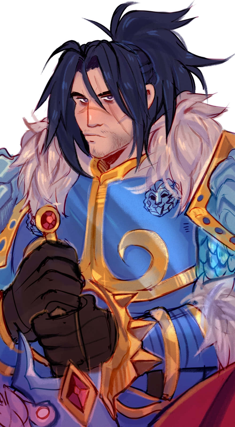 Varian Wrynn Warcraft Artwork Wallpaper