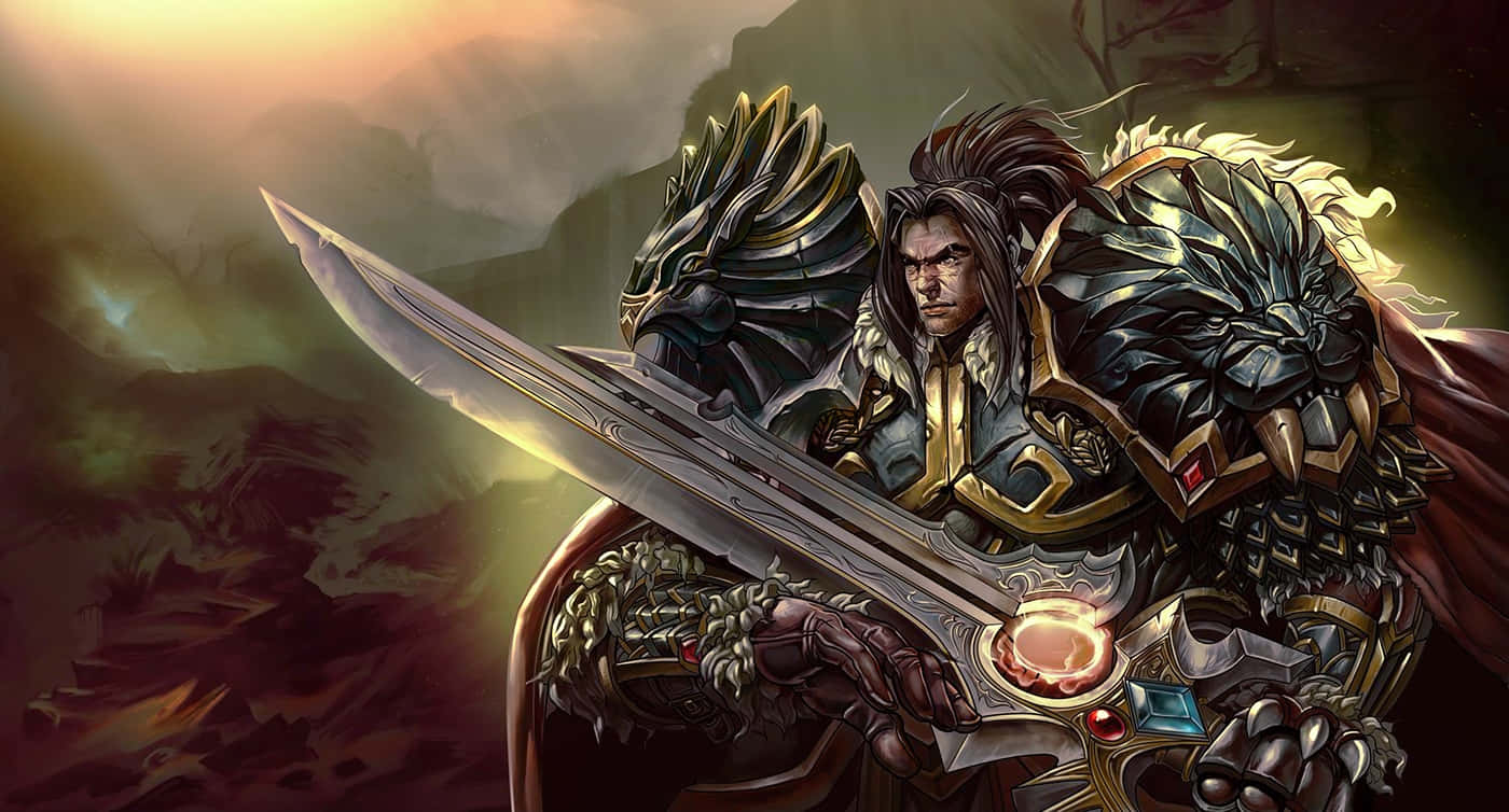 Varian Wrynn Warrior King Wallpaper