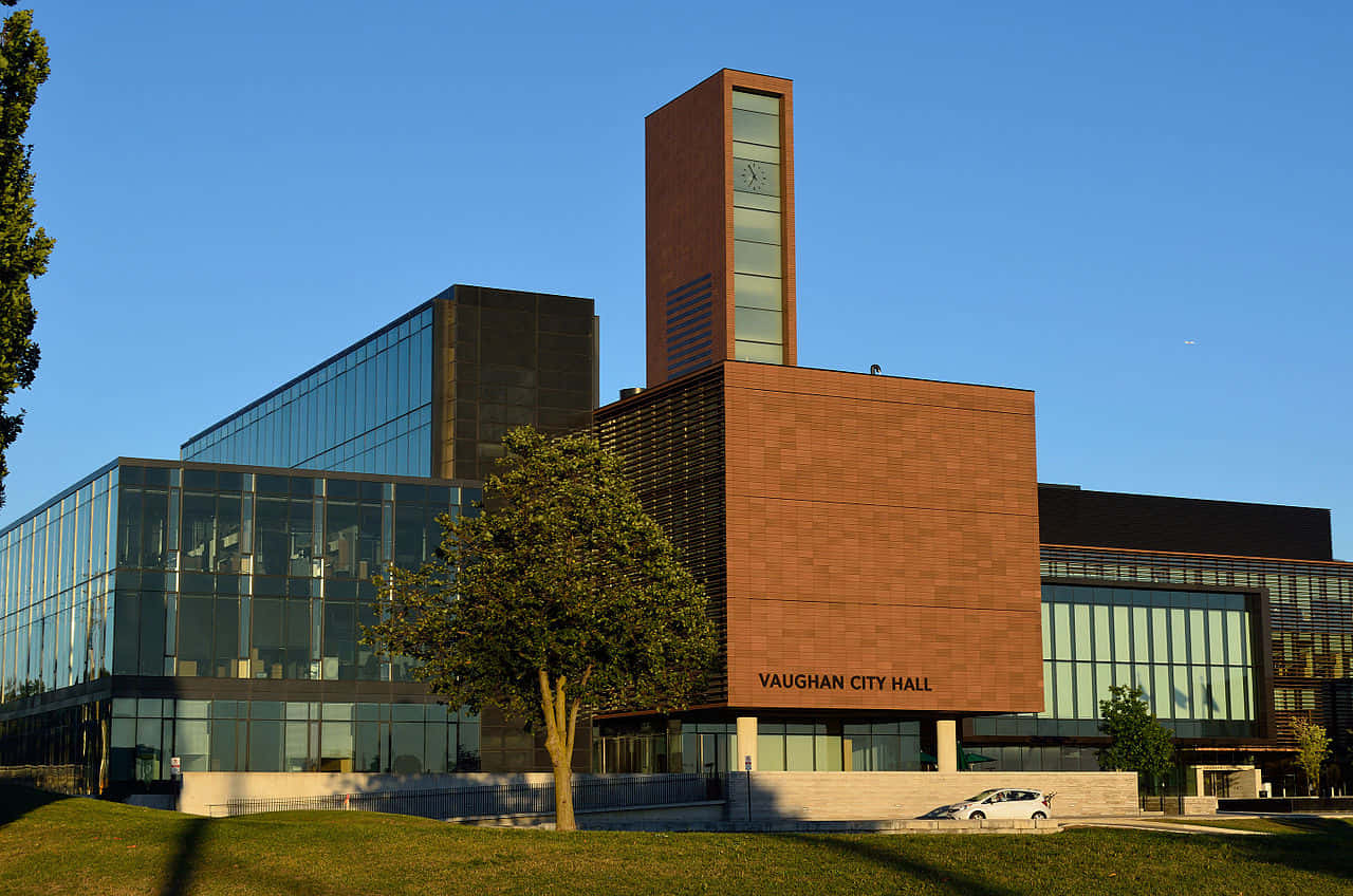 Vaughan City Hall Exterior View Wallpaper