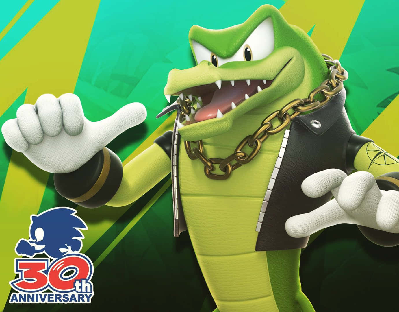 Vector The Crocodile In Action Wallpaper