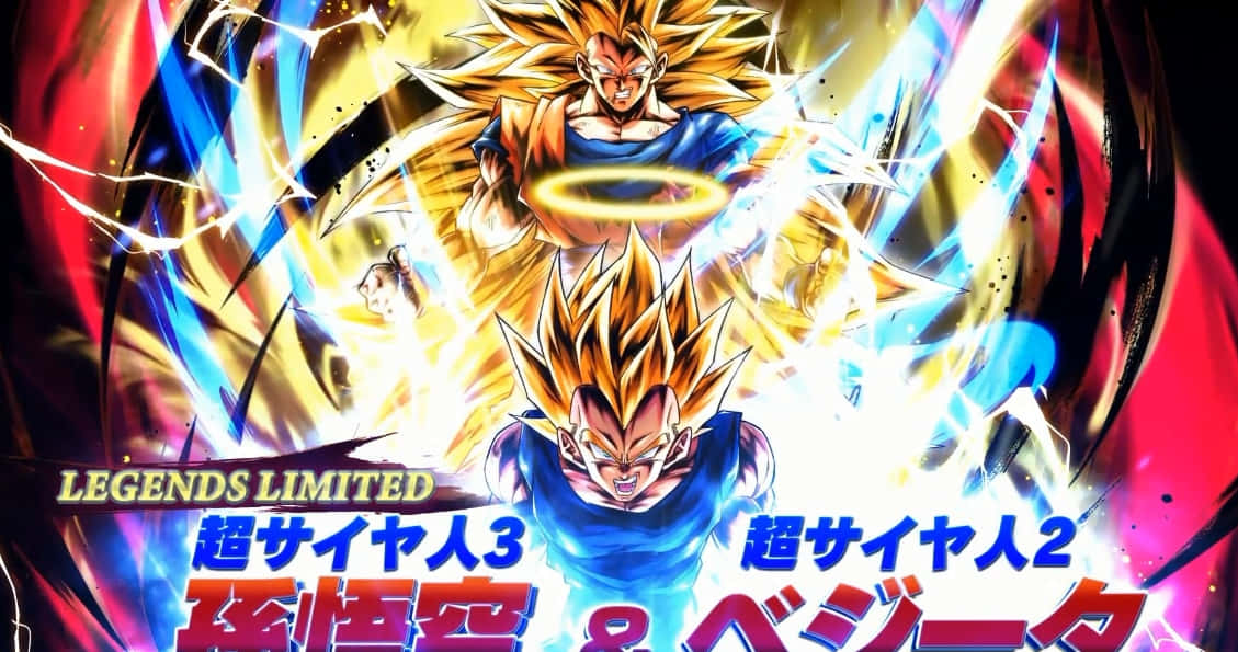 Vegeta Super Saiyan 2 Unleashing His Power Wallpaper