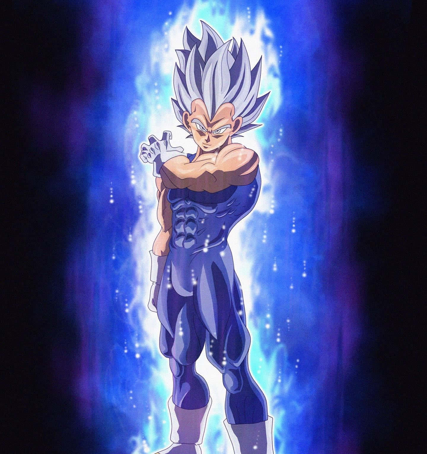 Vegeta Ultra Instinct Power Up Wallpaper