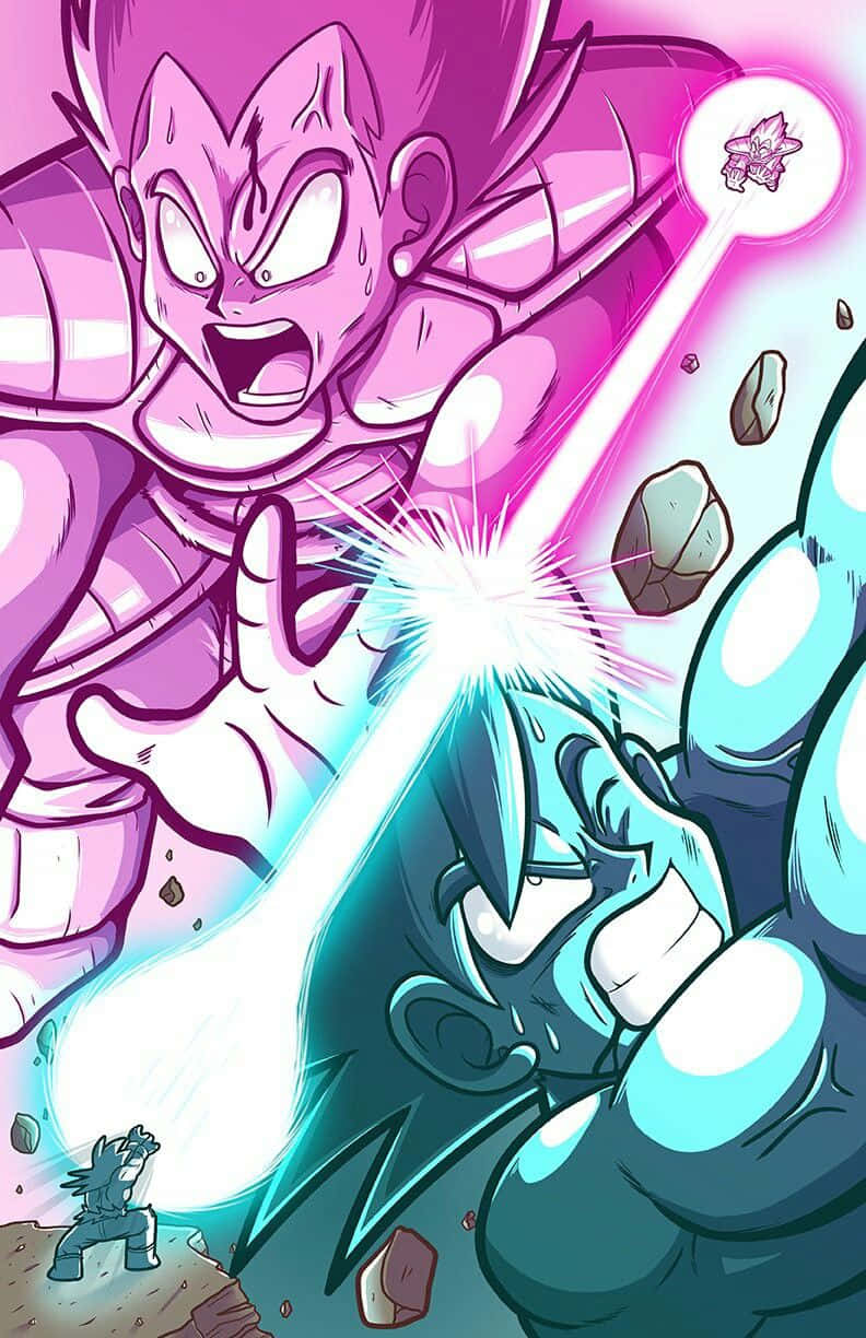 Vegeta Unleashes Galick Gun! Wallpaper