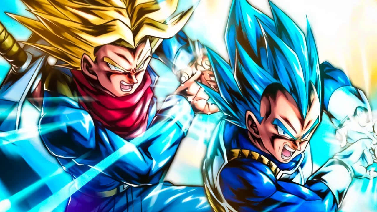 Vegeta Unleashing The Galick Gun Attack Wallpaper