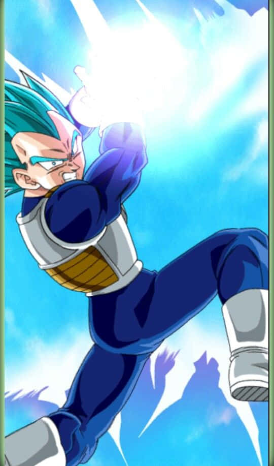 Vegeta Unleashing The Galick Gun Wallpaper