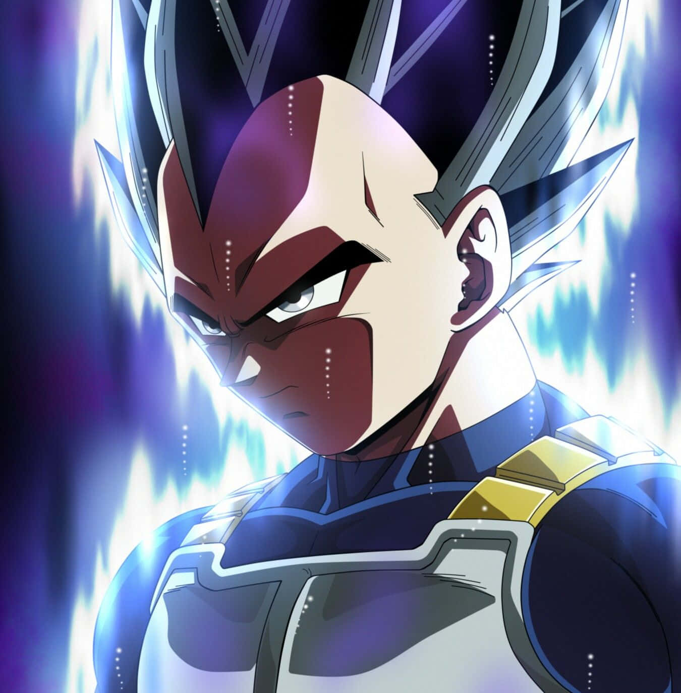 Vegeta Unleashing Ultra Instinct Power Wallpaper