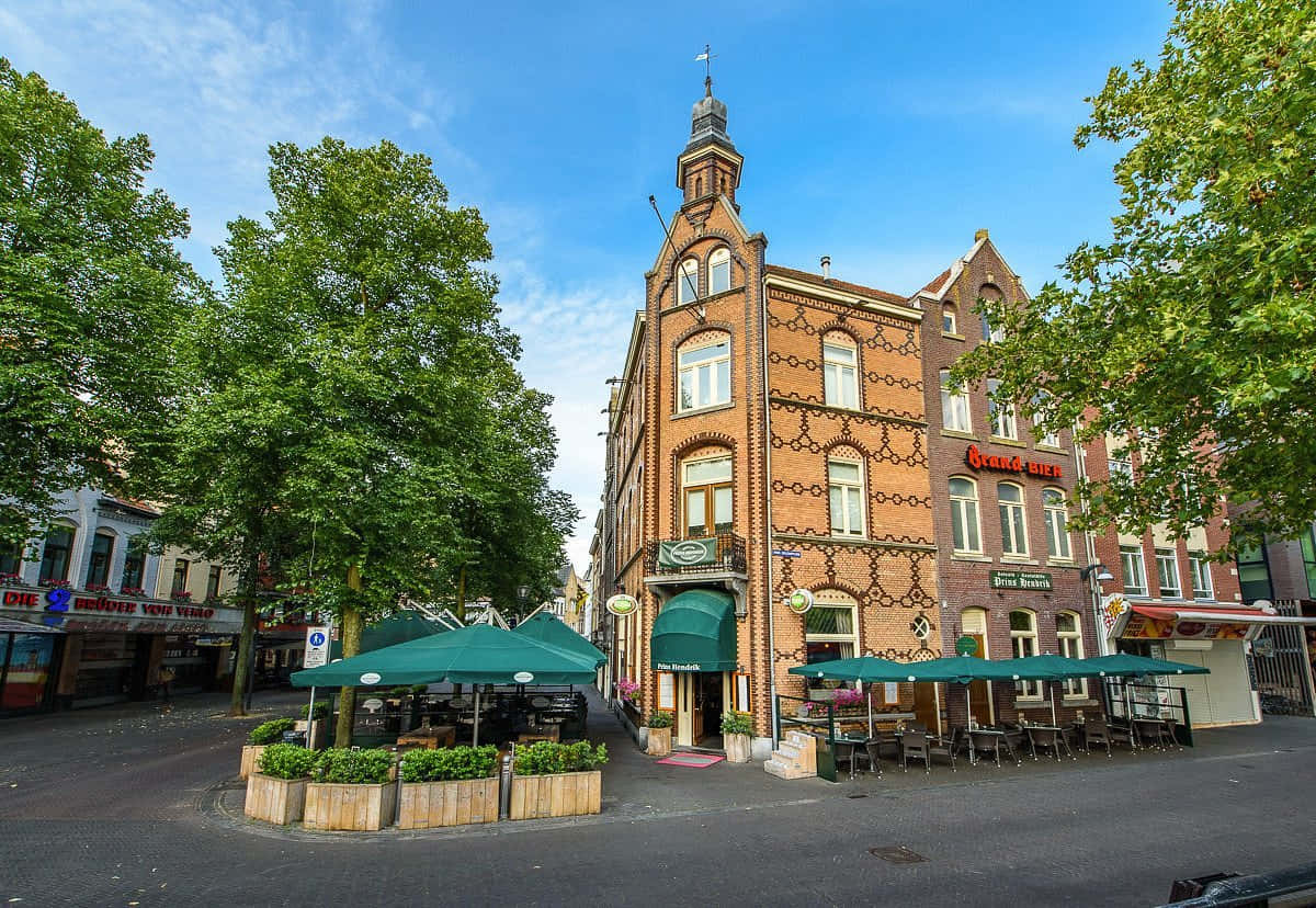 Venlo Historic Corner Building Wallpaper