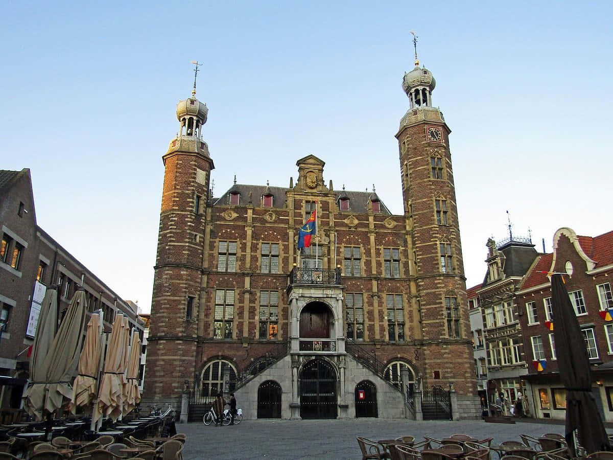 Venlo Town Hall Netherlands Wallpaper