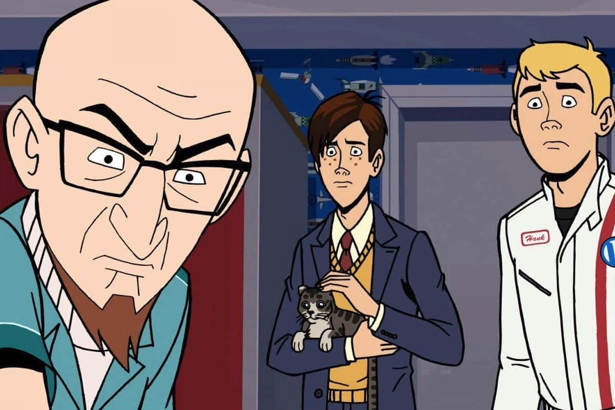 Venture Bros Characters Concerned Look Wallpaper