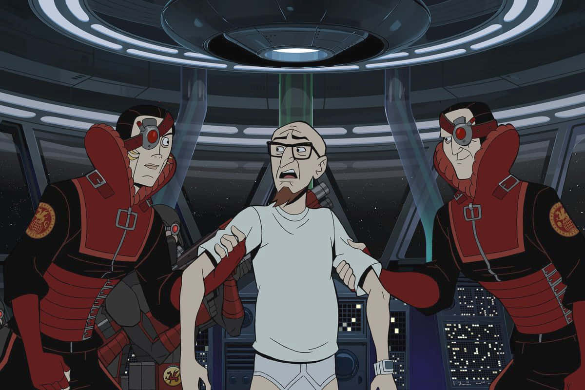 Venture Bros Space Station Scene Wallpaper