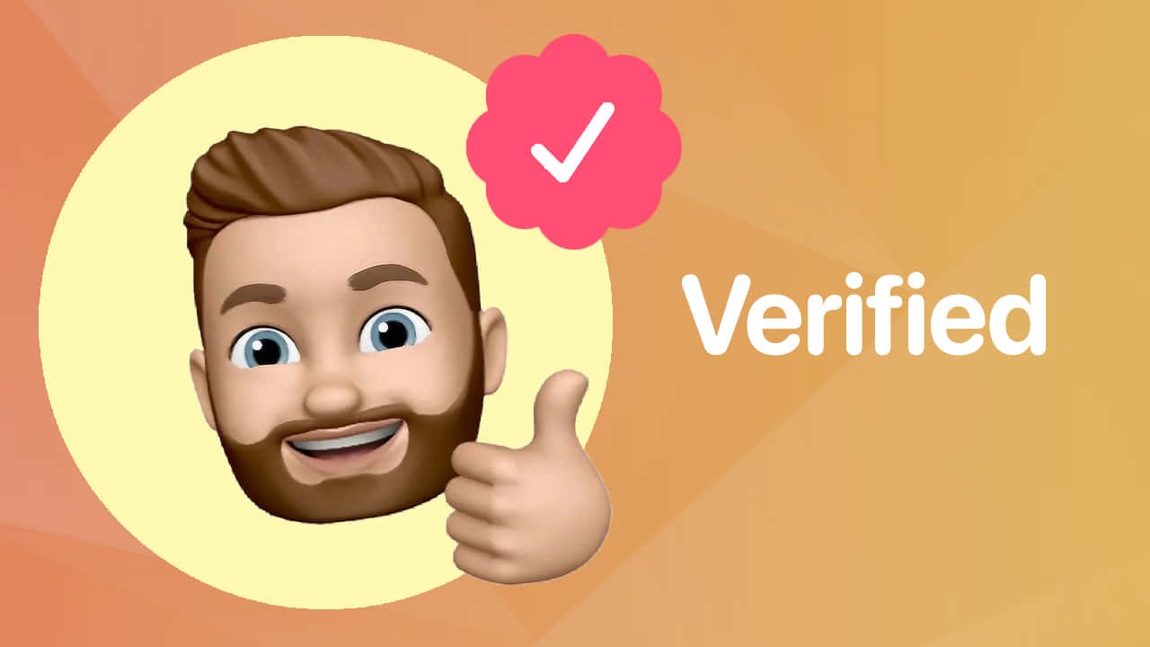 Verified Emoji Thumbs Up Wallpaper