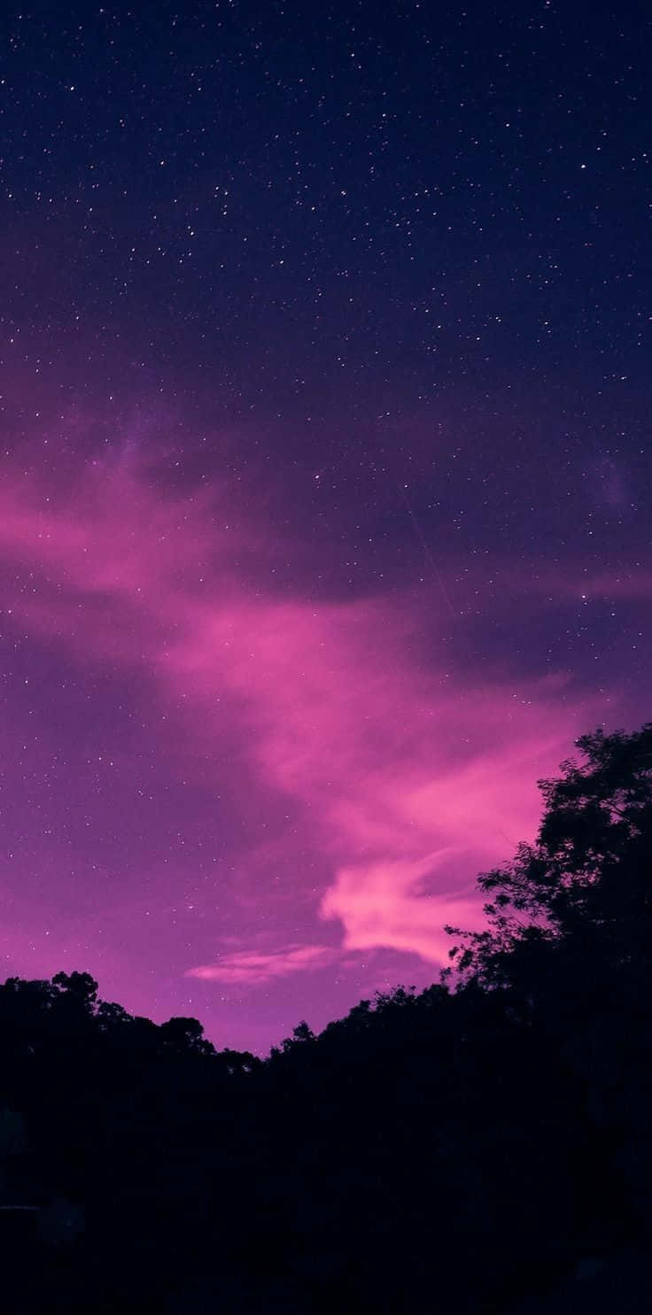 Very Amazing Pink Sky Wallpaper