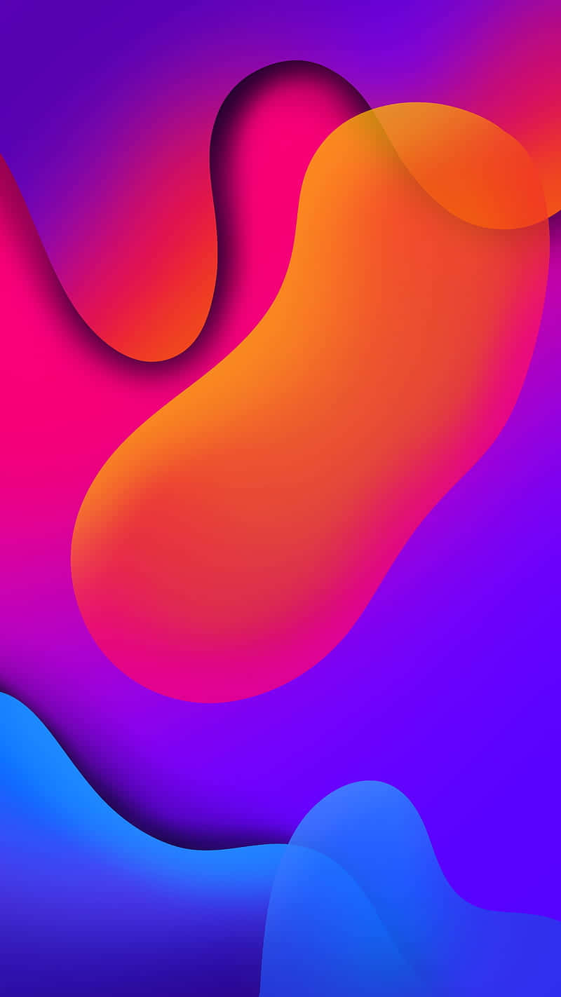 Vibrant_ Abstract_ Gradient Wallpaper