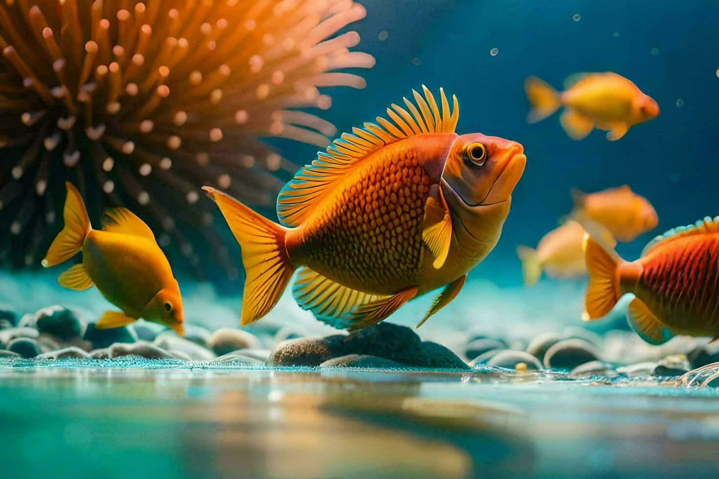 Vibrant Aquatic Life.jpg Wallpaper