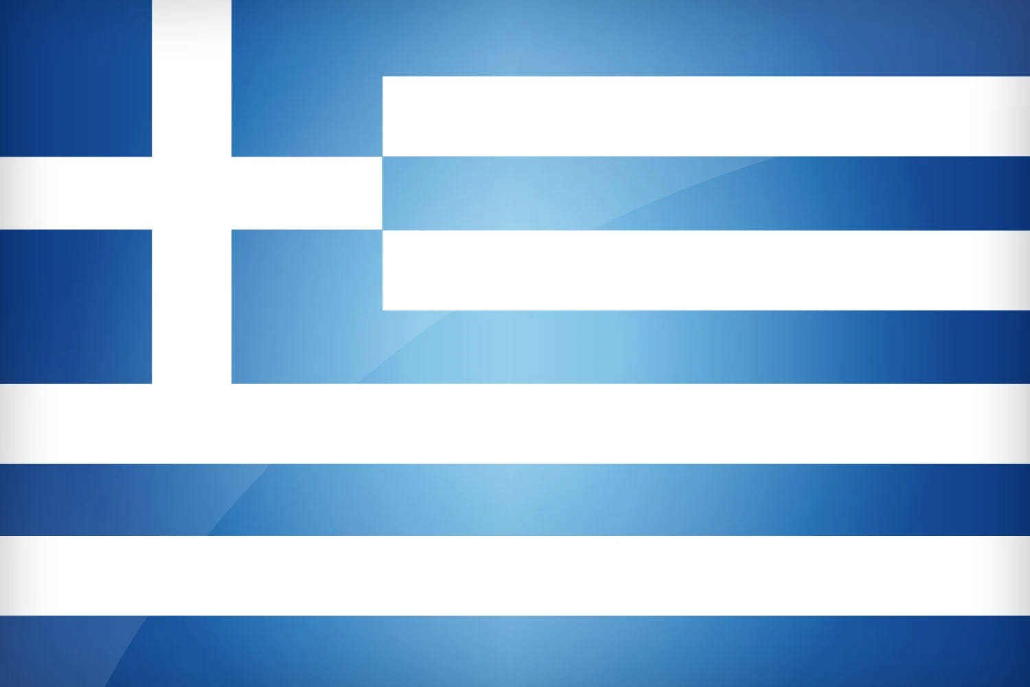 Vibrant Artistic Representation Of The Greek Flag Wallpaper