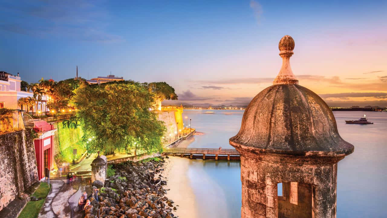 Vibrant Castillo San Felipe Del Morro Wallpaper