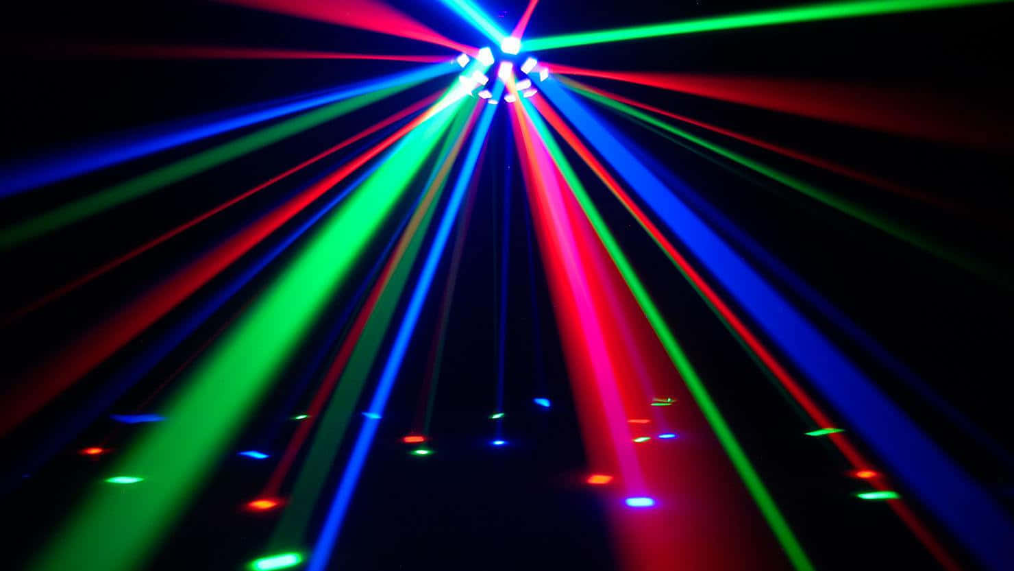 Vibrant D J Lighting Effects Wallpaper