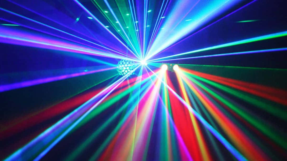 Vibrant D J Lighting Effects Wallpaper