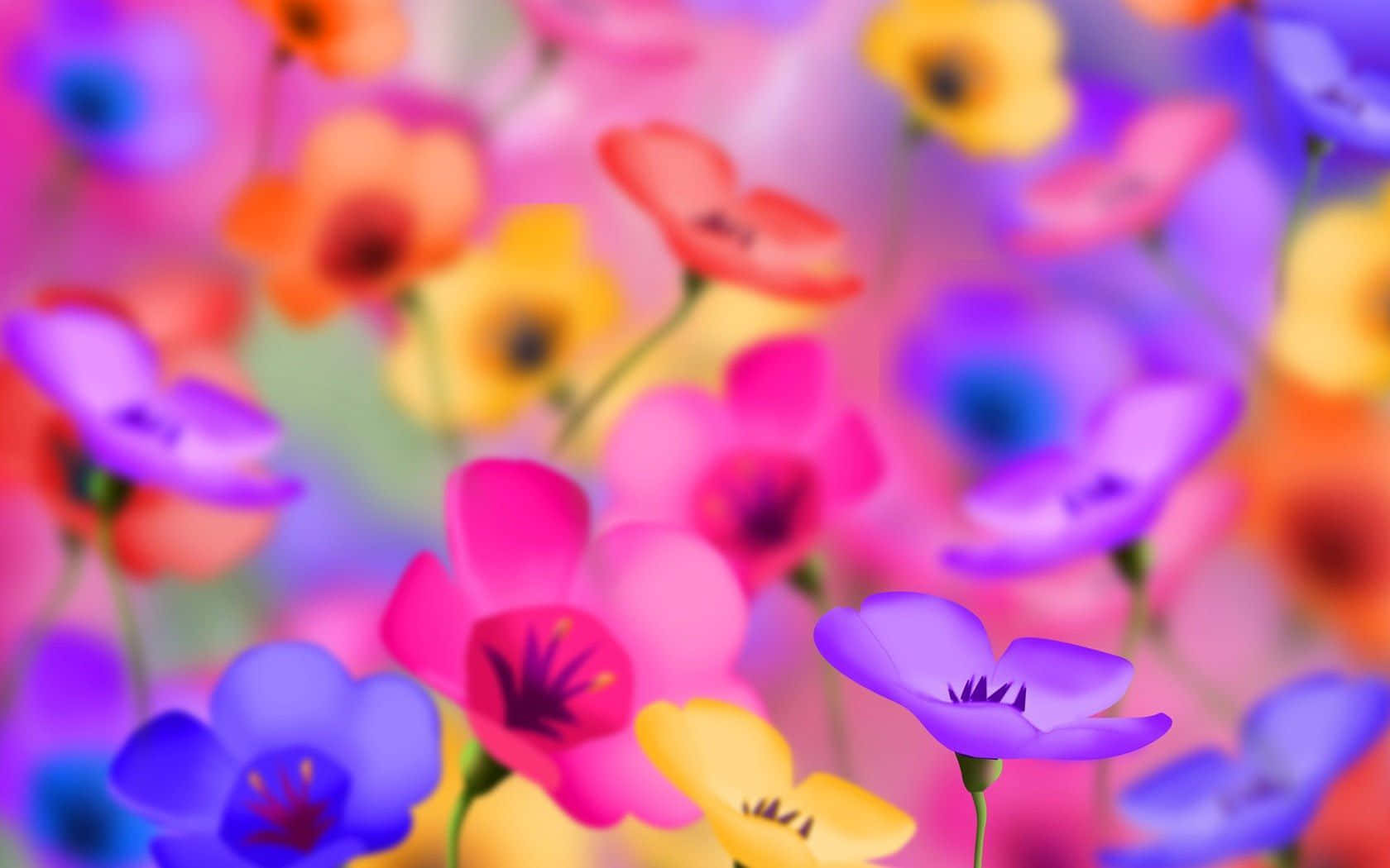 Vibrant Floral Backdrop.jpg Wallpaper