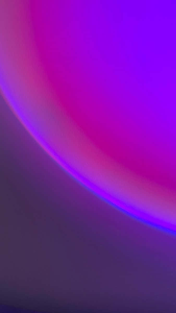 Vibrant Purple Aura Abstract Wallpaper