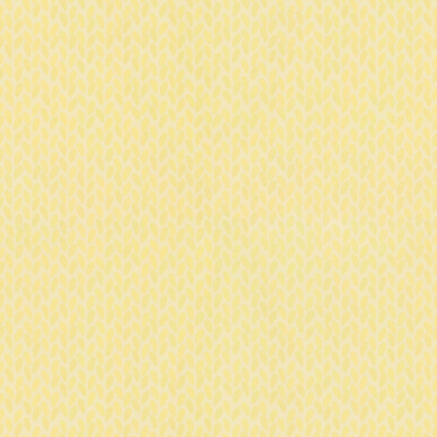 Vibrant Yellow Geometric Pattern Wallpaper