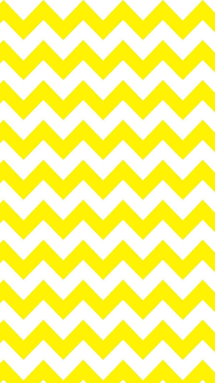 Vibrant Yellow Geometric Pattern Wallpaper Wallpaper