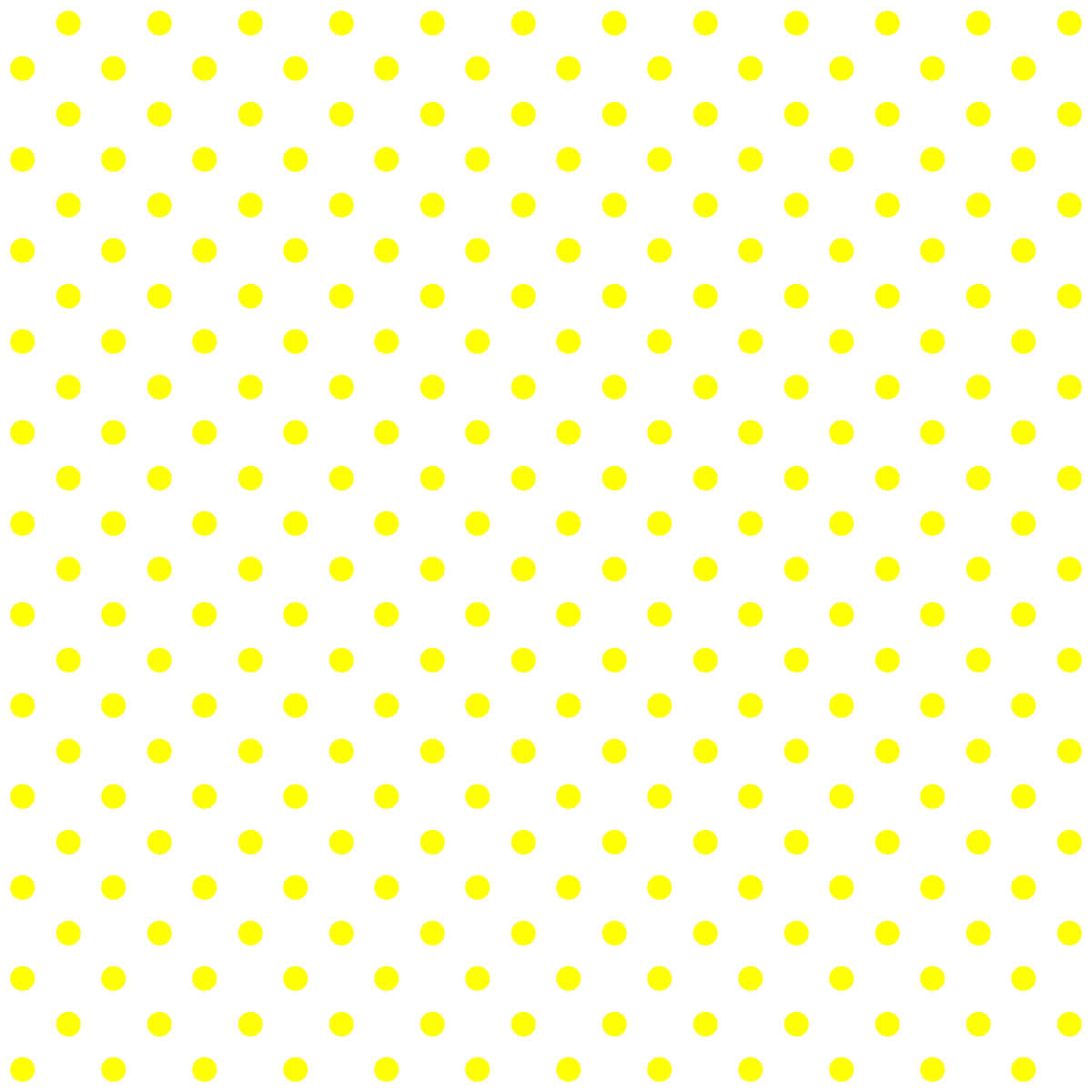 Vibrant Yellow Polka Dot Background Wallpaper