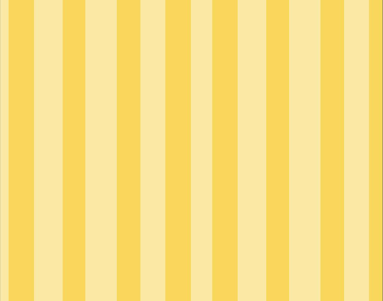 Vibrant Yellow Striped Pattern Wallpaper