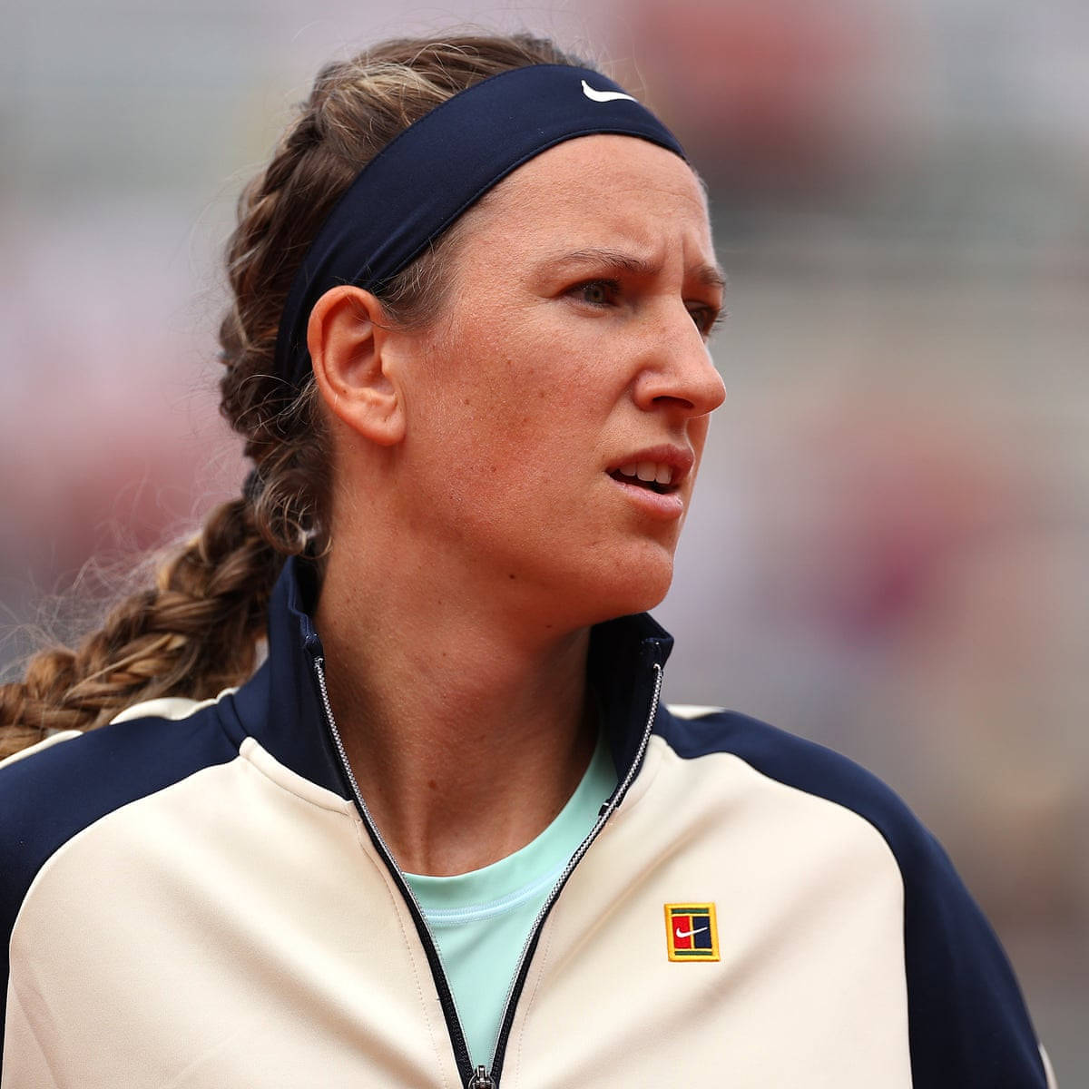 Victoria Azarenka Wearing A Jacket Wallpaper