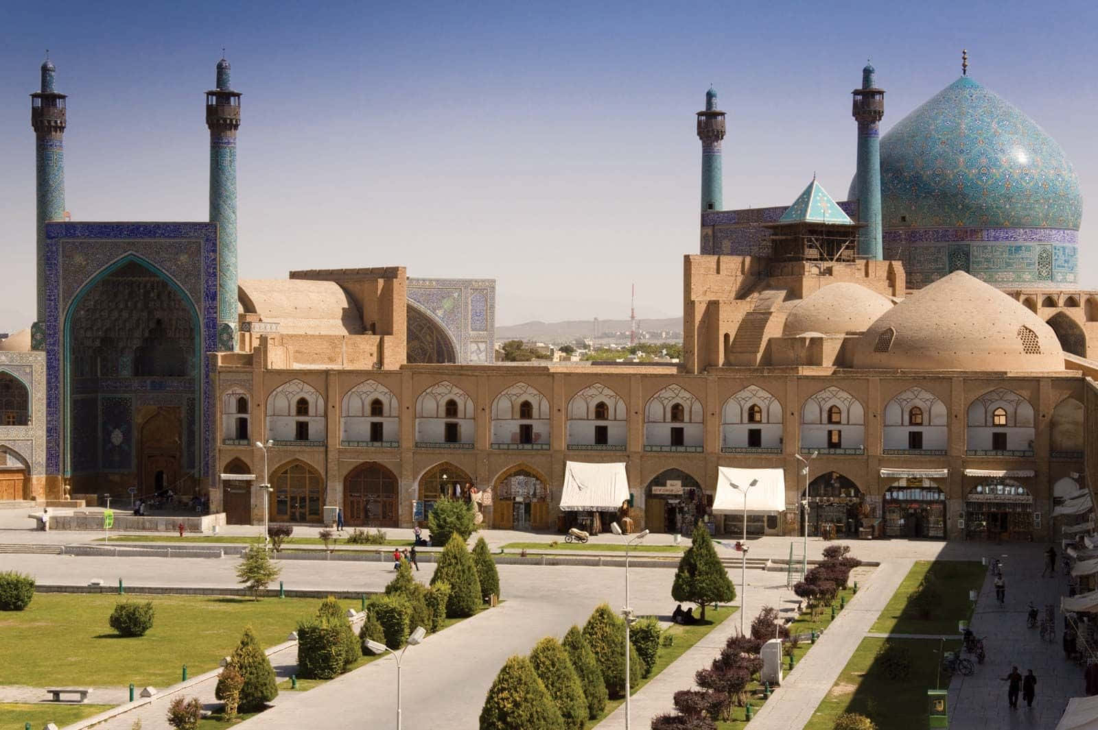 View Of Shah Mosque Wallpaper