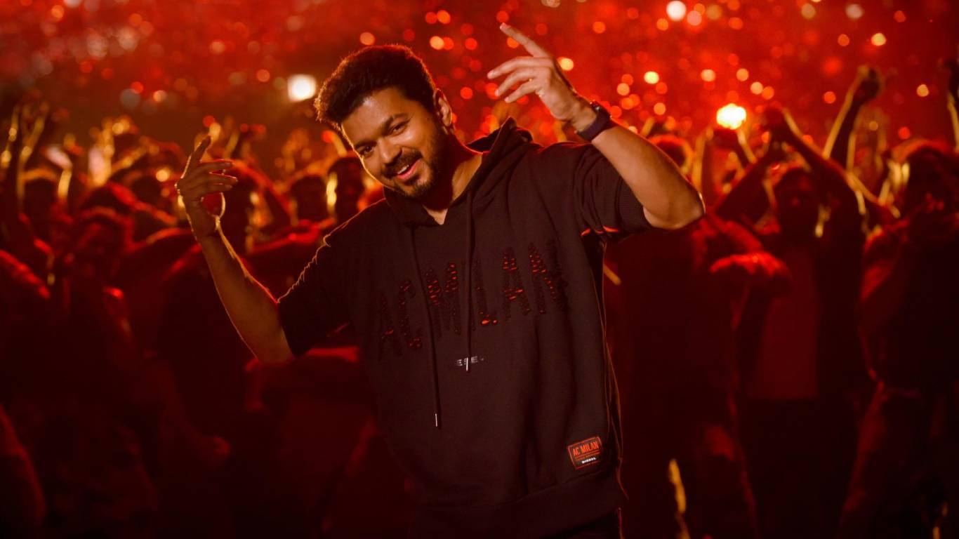 Vijay Hd In A Party Wallpaper