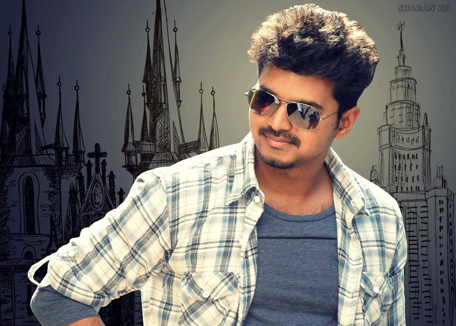 Vijay Hd In Sunglasses Wallpaper