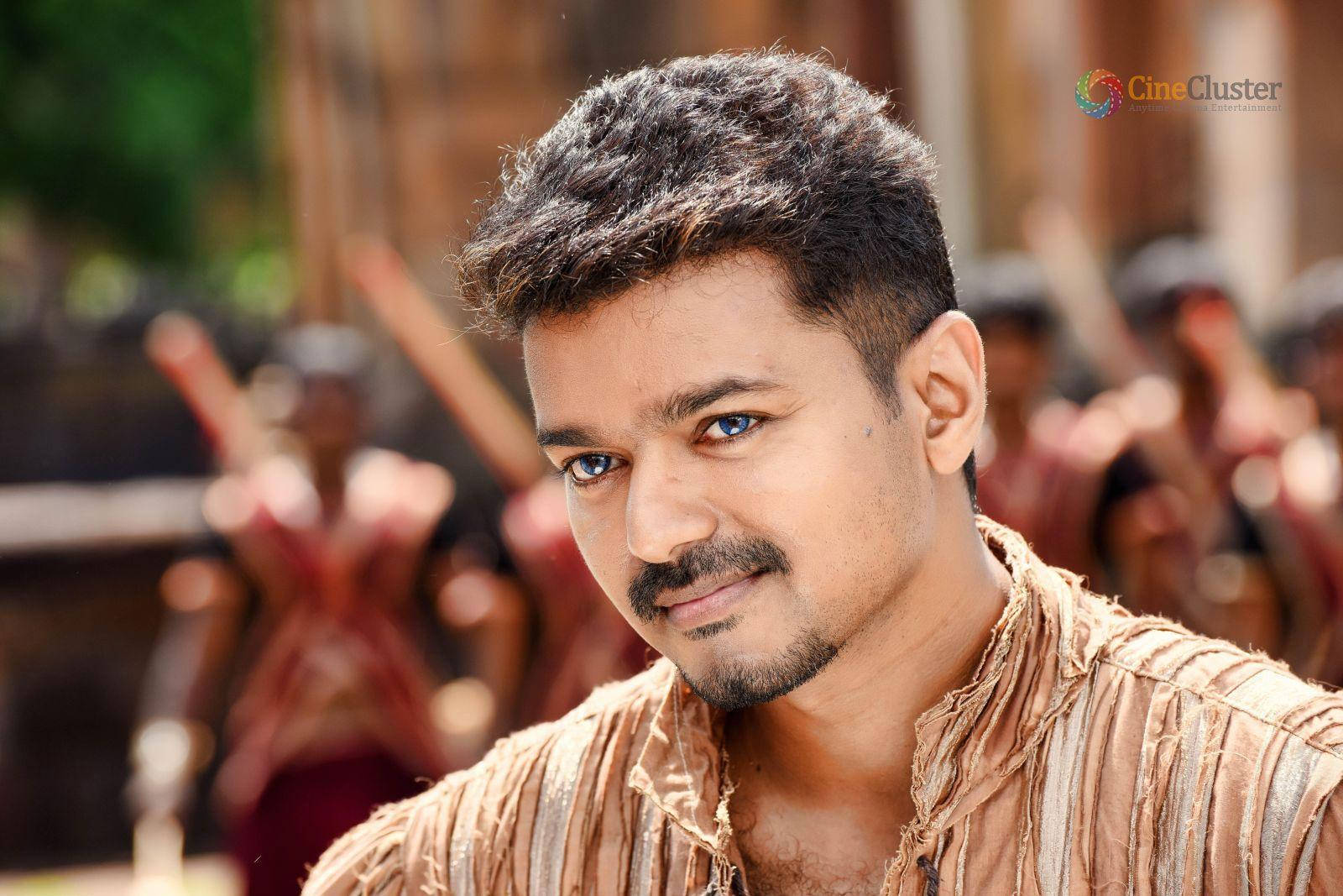 Vijay Hd Puli Tamil Movie Scene Wallpaper