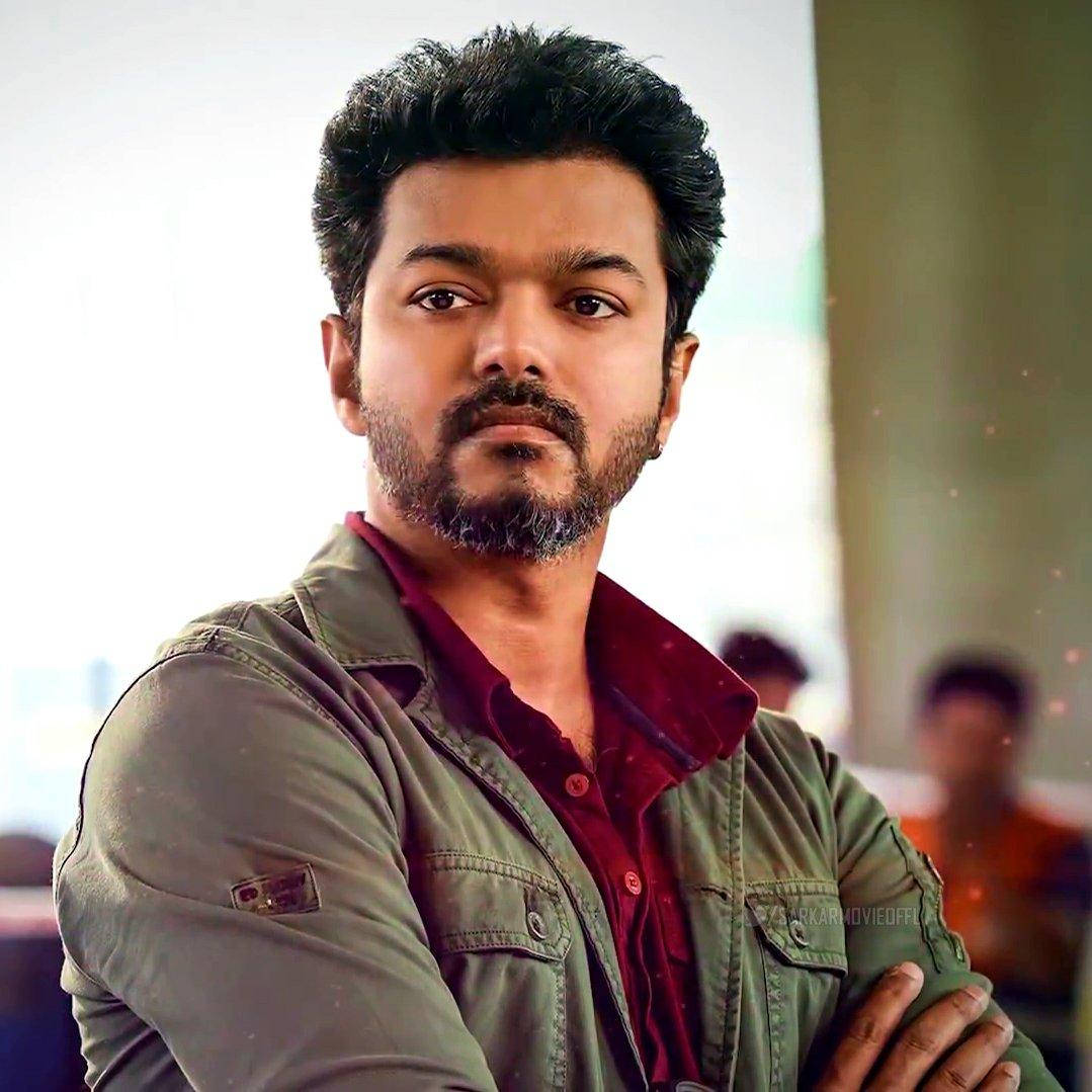 Vijay Hd Serious Look Wallpaper