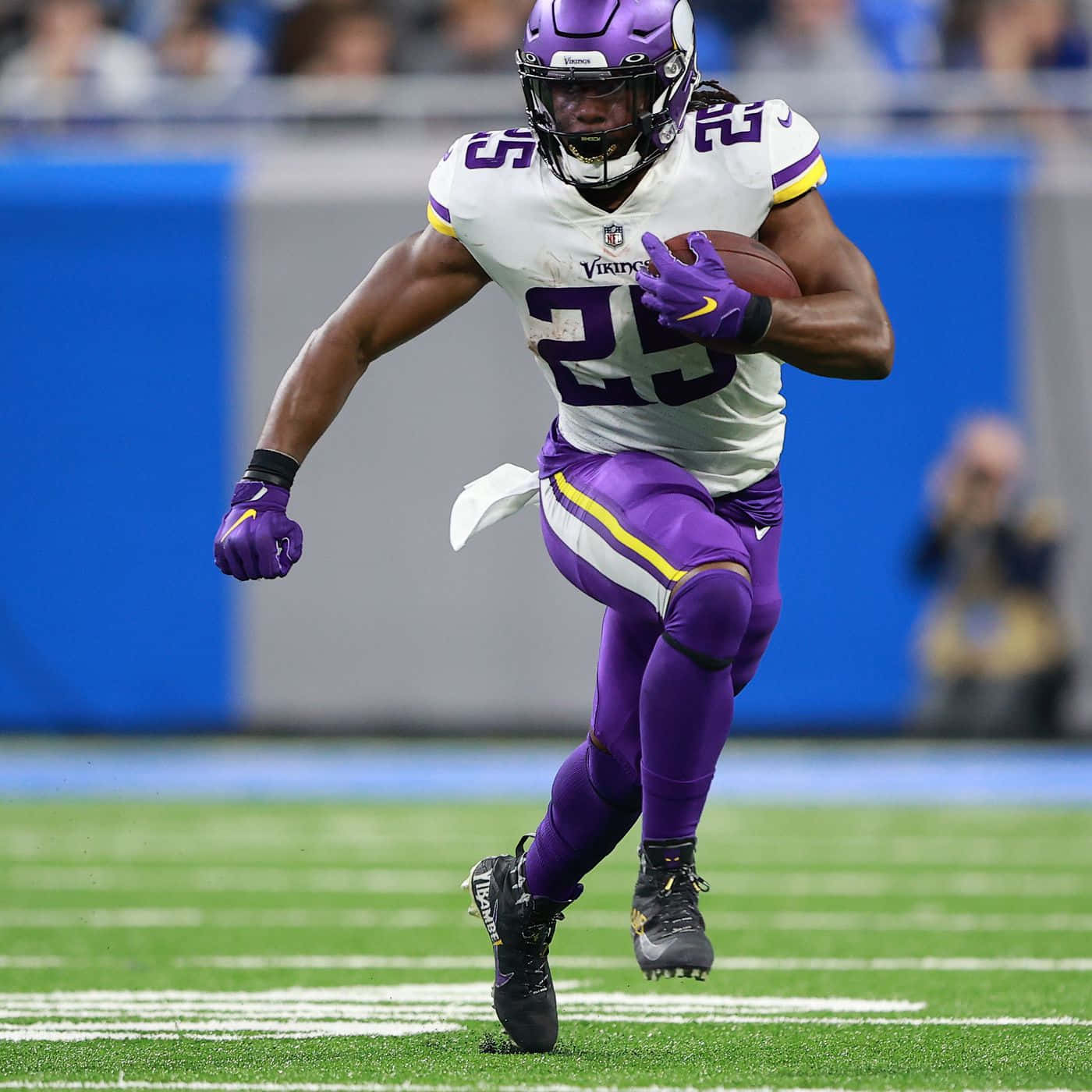 Vikings Running Backin Action Wallpaper