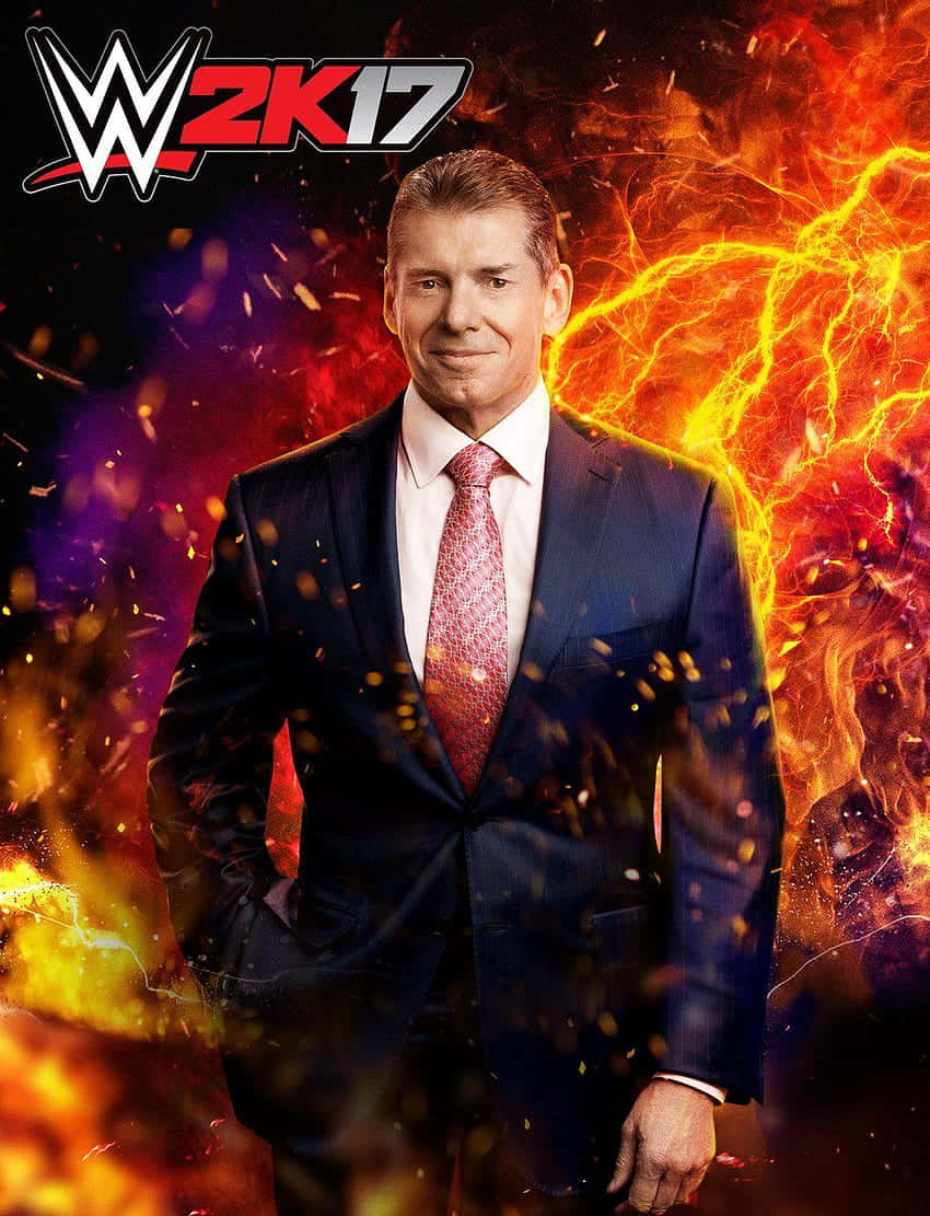 Vince Mcmahon W2k17 Poster Wallpaper