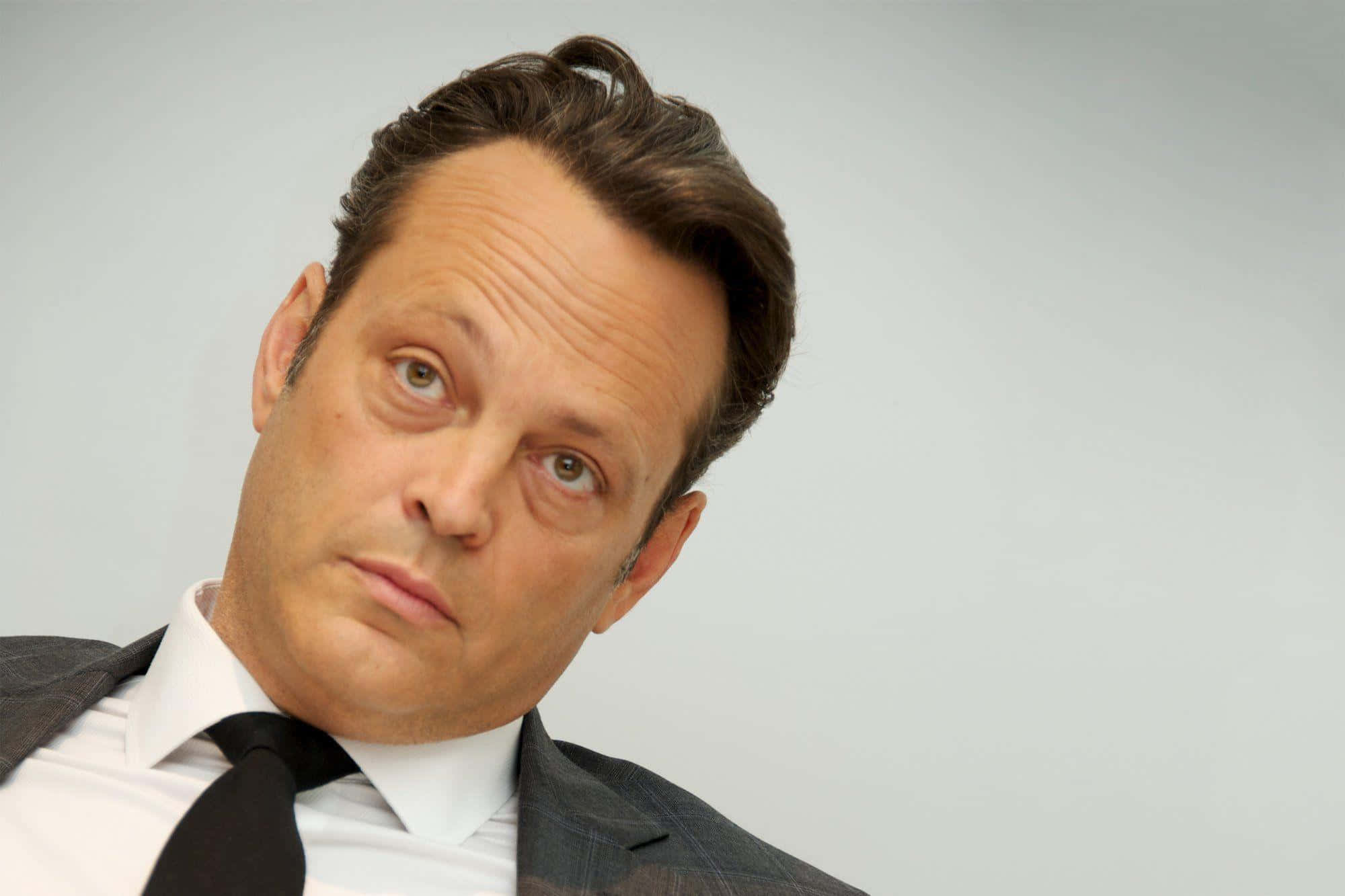 Vince Vaughn Striking A Pose Wallpaper