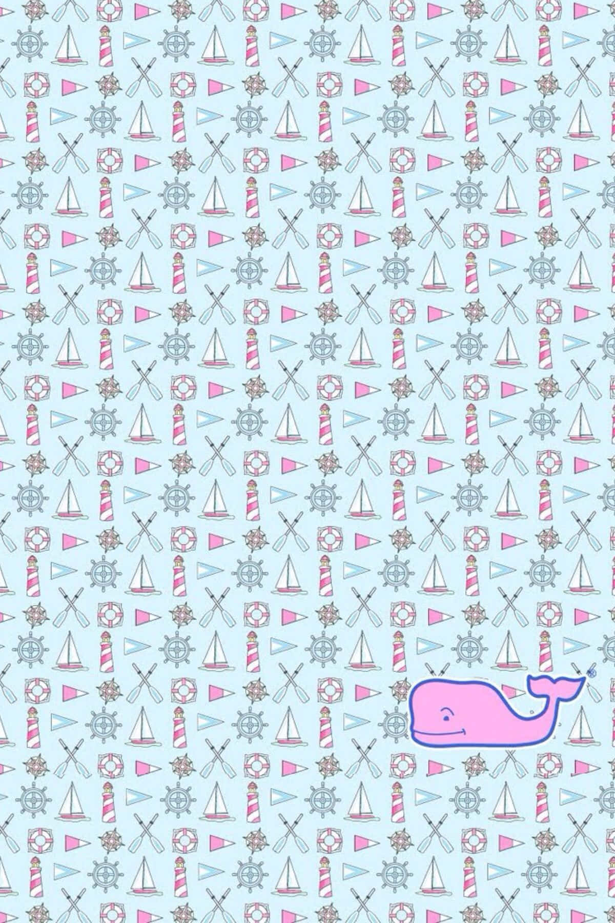 Vineyard Vines Nautical Elements Wallpaper