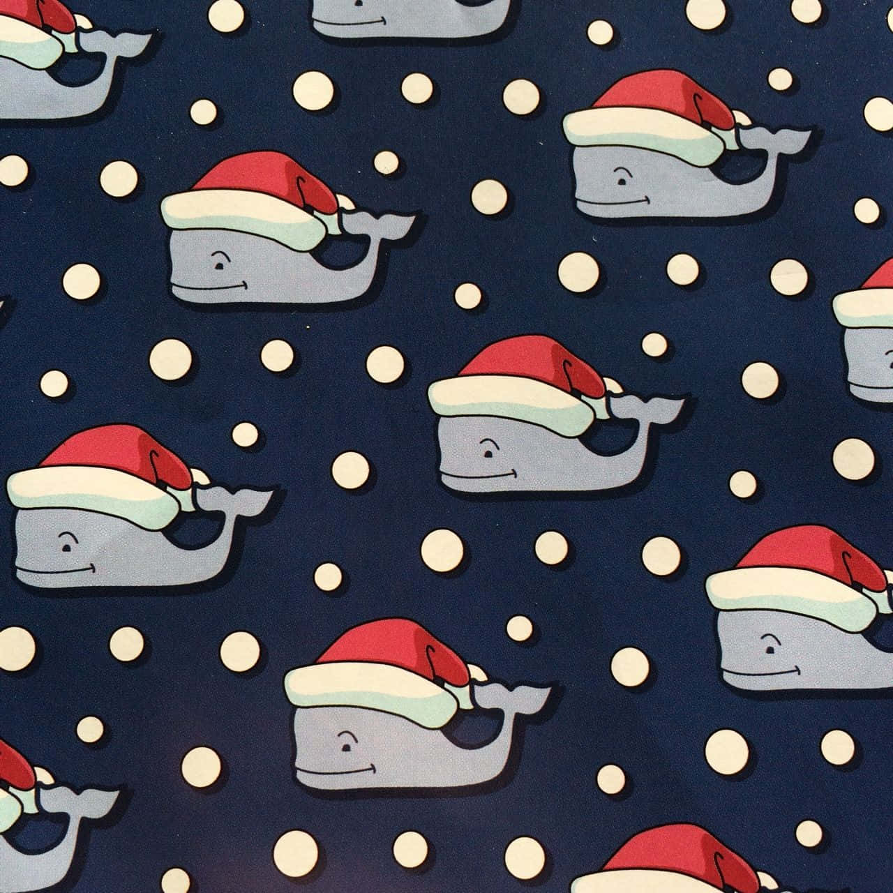 Vineyard Vines Santa Hat Wallpaper